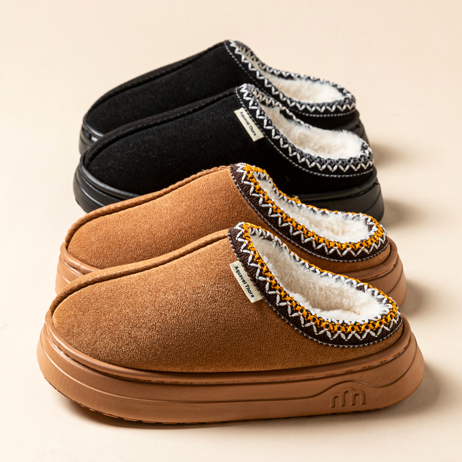 Women'S Shoes To Men'S Size - Winter Anti-slip Women's Soft Slipper Boots