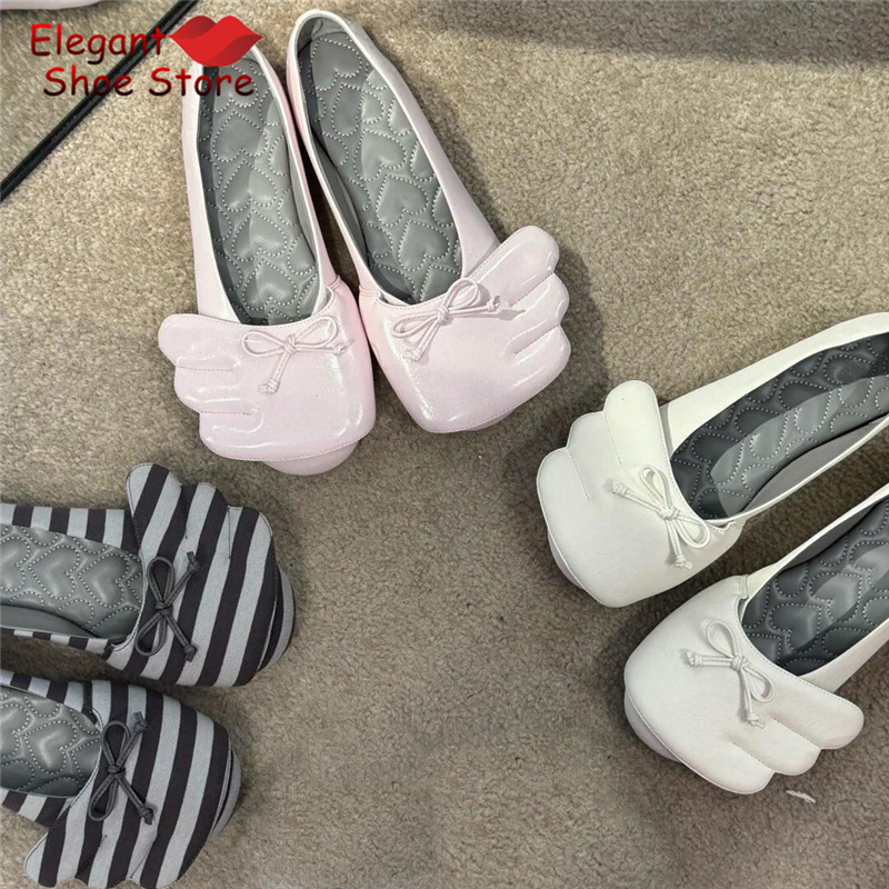 Ballet Flat Women - Wings Embellished Ballet Flat Shoes for