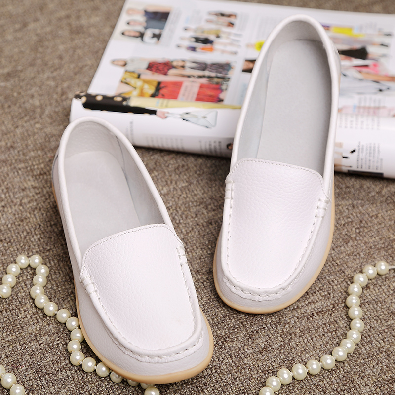 Women White Pu Leather Nurse S - Women'S Shoes For Standing All Day reseña y precio