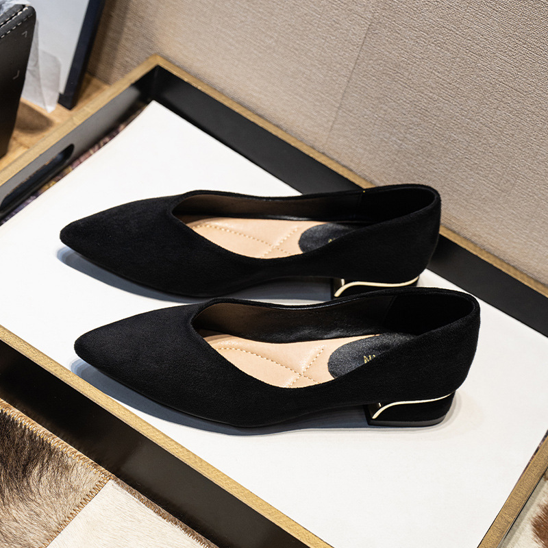 Women's Pointed Toe Simple Chu - Women'S Shoes Plus Size reseña y precio