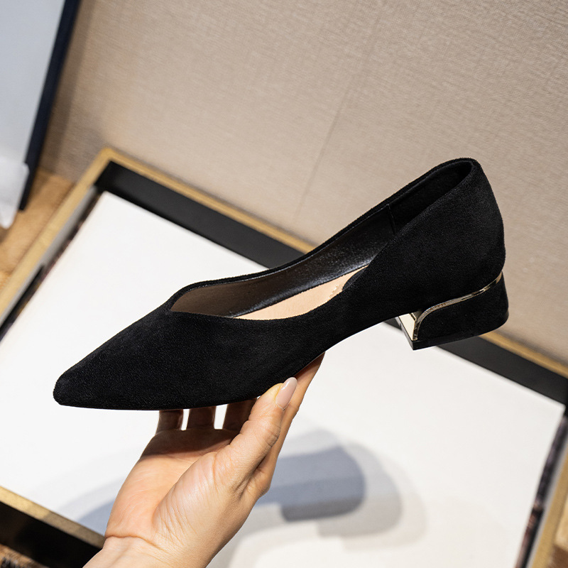 Women's Pointed Toe Simple Chu - Women'S Shoes Plus Size reseña y precio