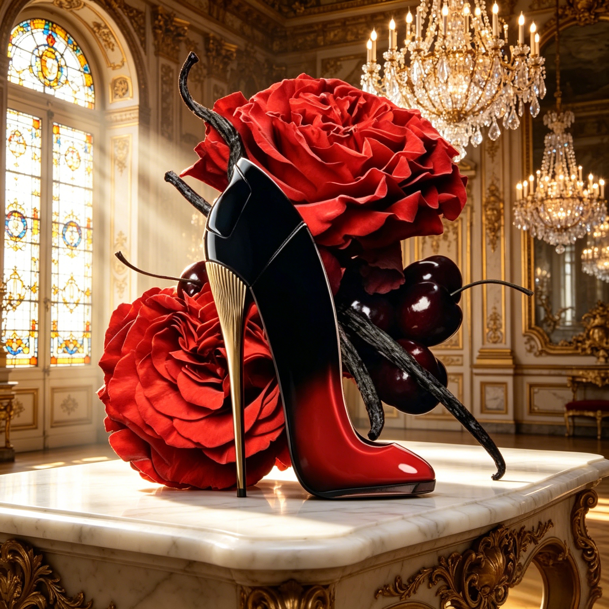 Gradient Red Black High Heel W - Women Shoes With Heels reseña y precio