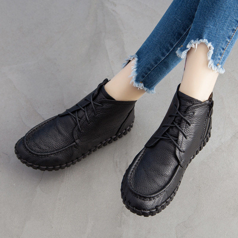 Real Leather Boots Women's Aut - Women'S Shoes Chelsea reseña y precio