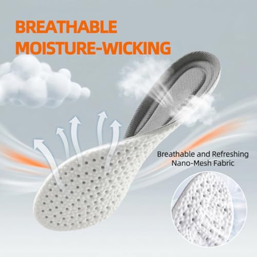 Memory Foam Insoles Men, Women - Women'S Shoes For Standing All Day reseña y precio