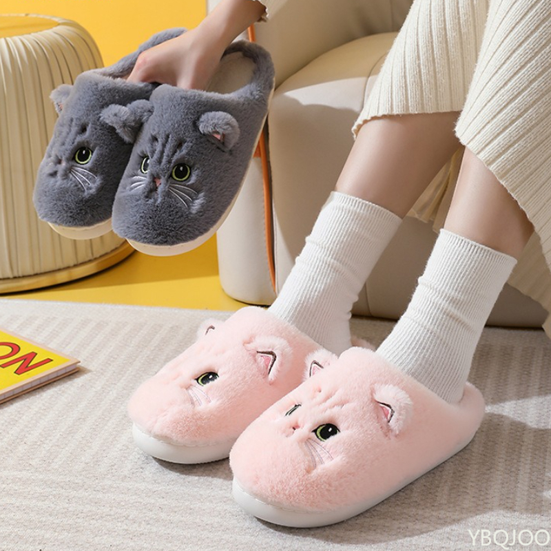 New Autumn Winter Cotton Slipp - Women'S Shoes To Men'S Size reseña y precio