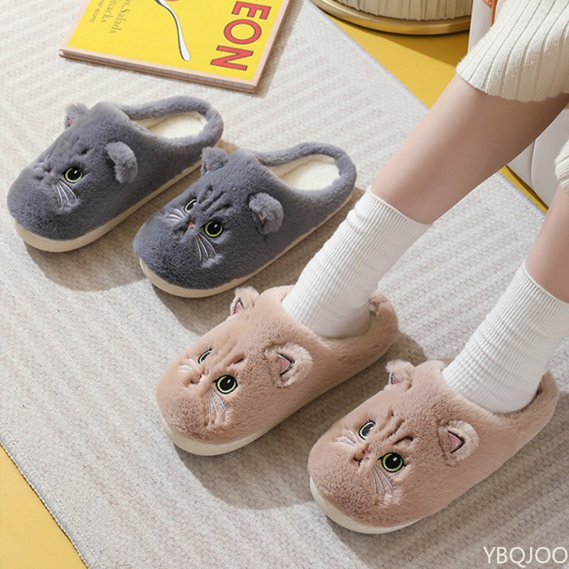 New Autumn Winter Cotton Slipp - Women'S Shoes To Men'S Size reseña y precio