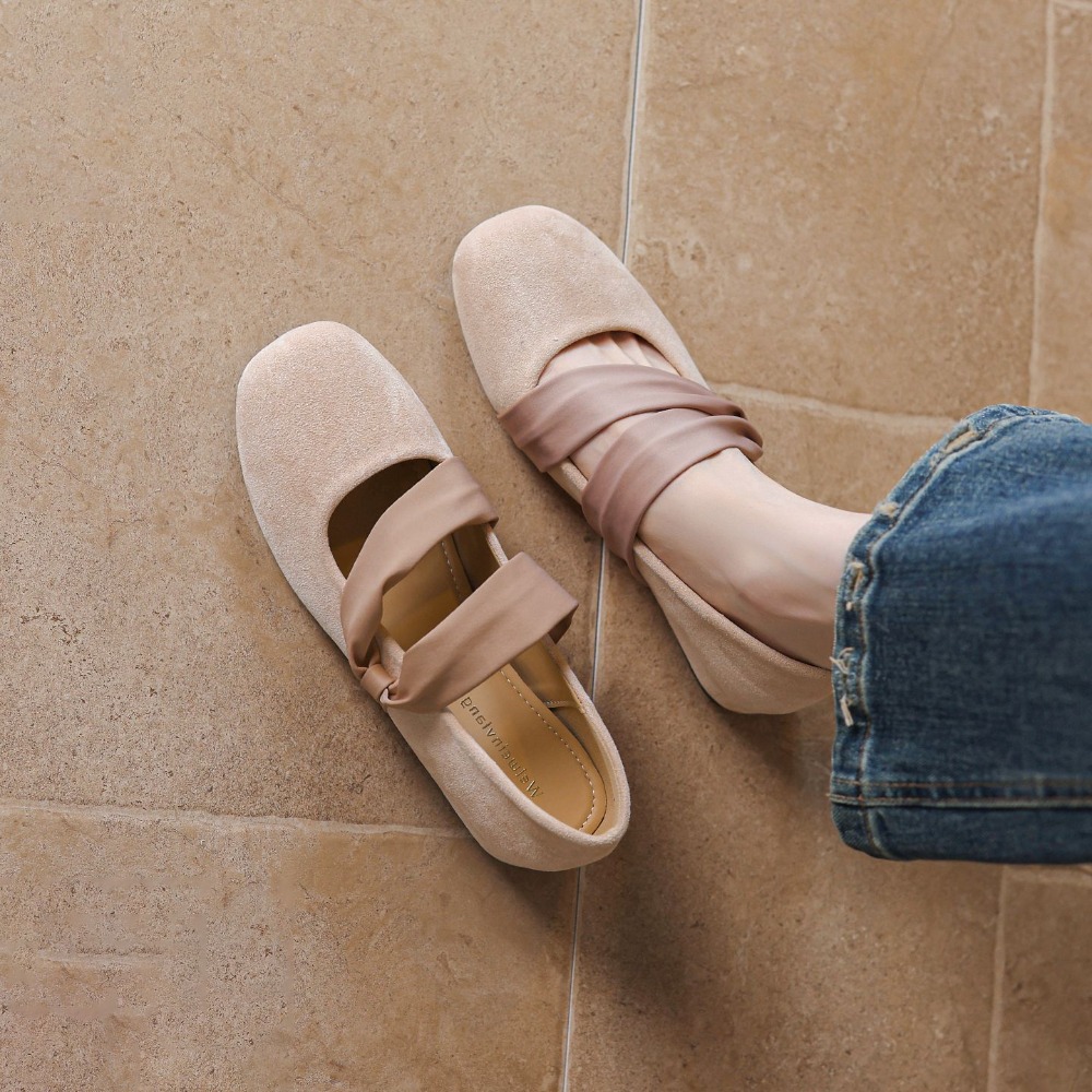 Flat Mary Janes Inner Height I - Ballet Flat Women reseña y precio