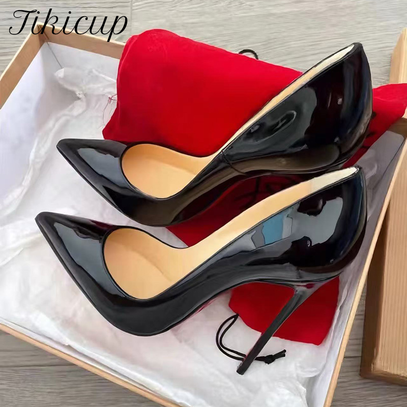 Tikicup Classic Black Patent P - Patent Leather Pump reseña y precio
