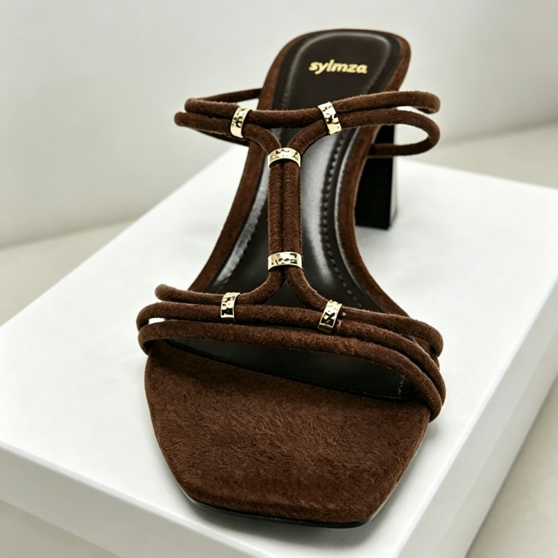 Summer Heeled Sandals for Wome - Wide Fit Heels reseña y precio
