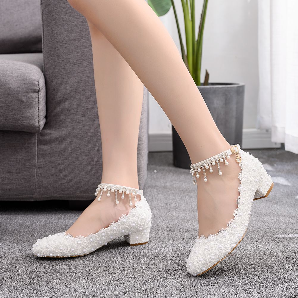Women's Closed Toe Low Chunky  - Women Shoes With Heels reseña y precio