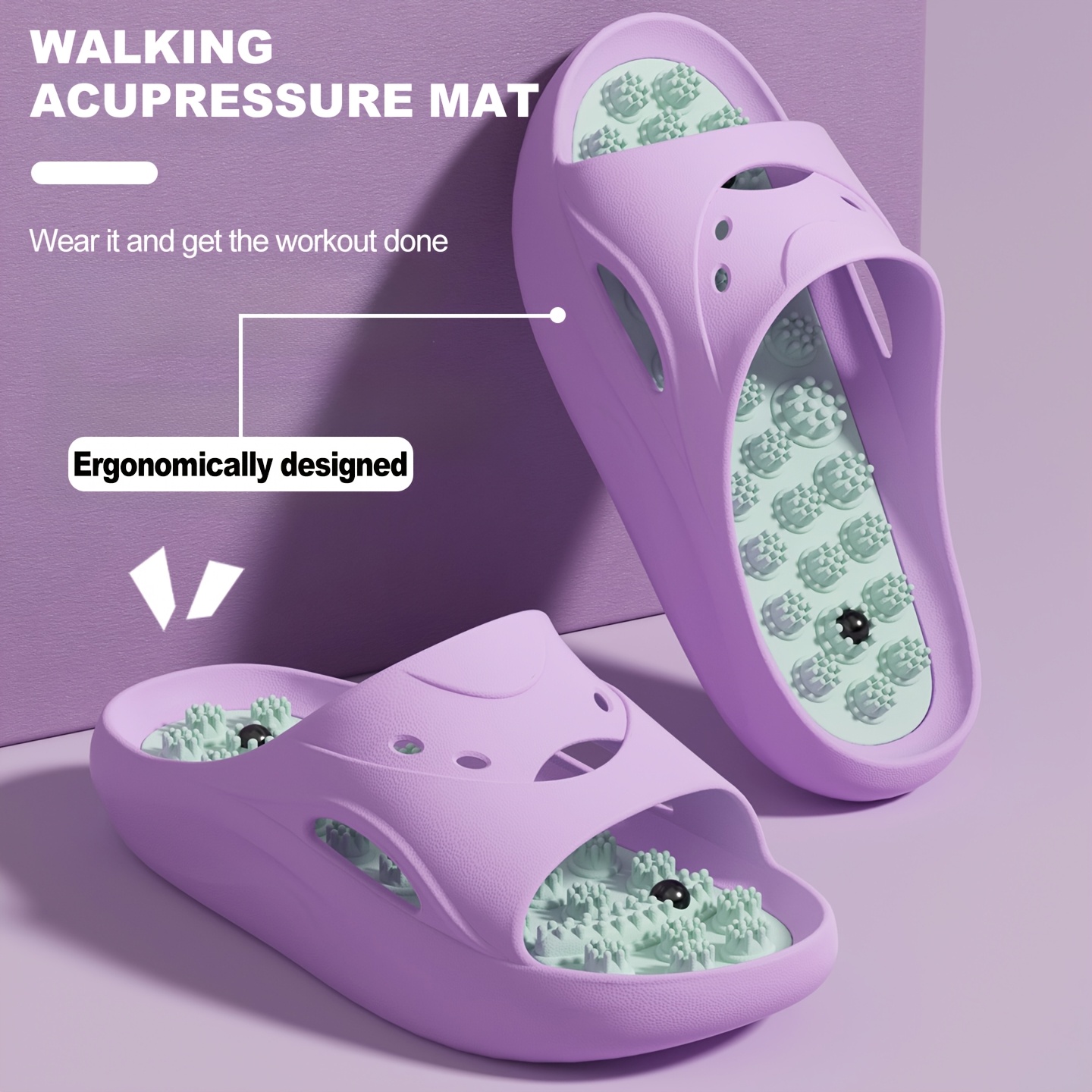 Women Men EVA Massage Slippers - Women'S Shoes To Men'S Size reseña y precio