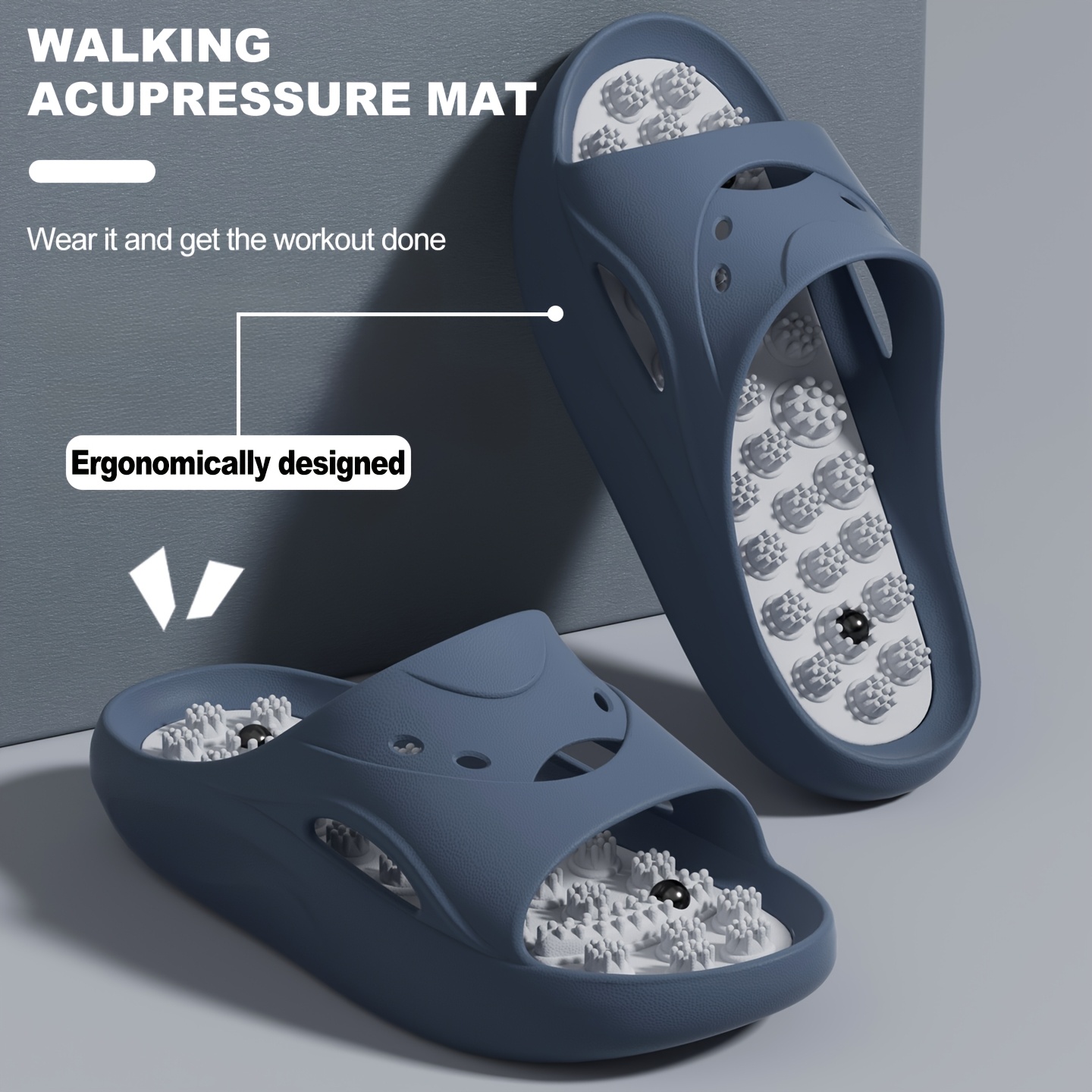 Women Men EVA Massage Slippers - Women'S Shoes To Men'S Size reseña y precio