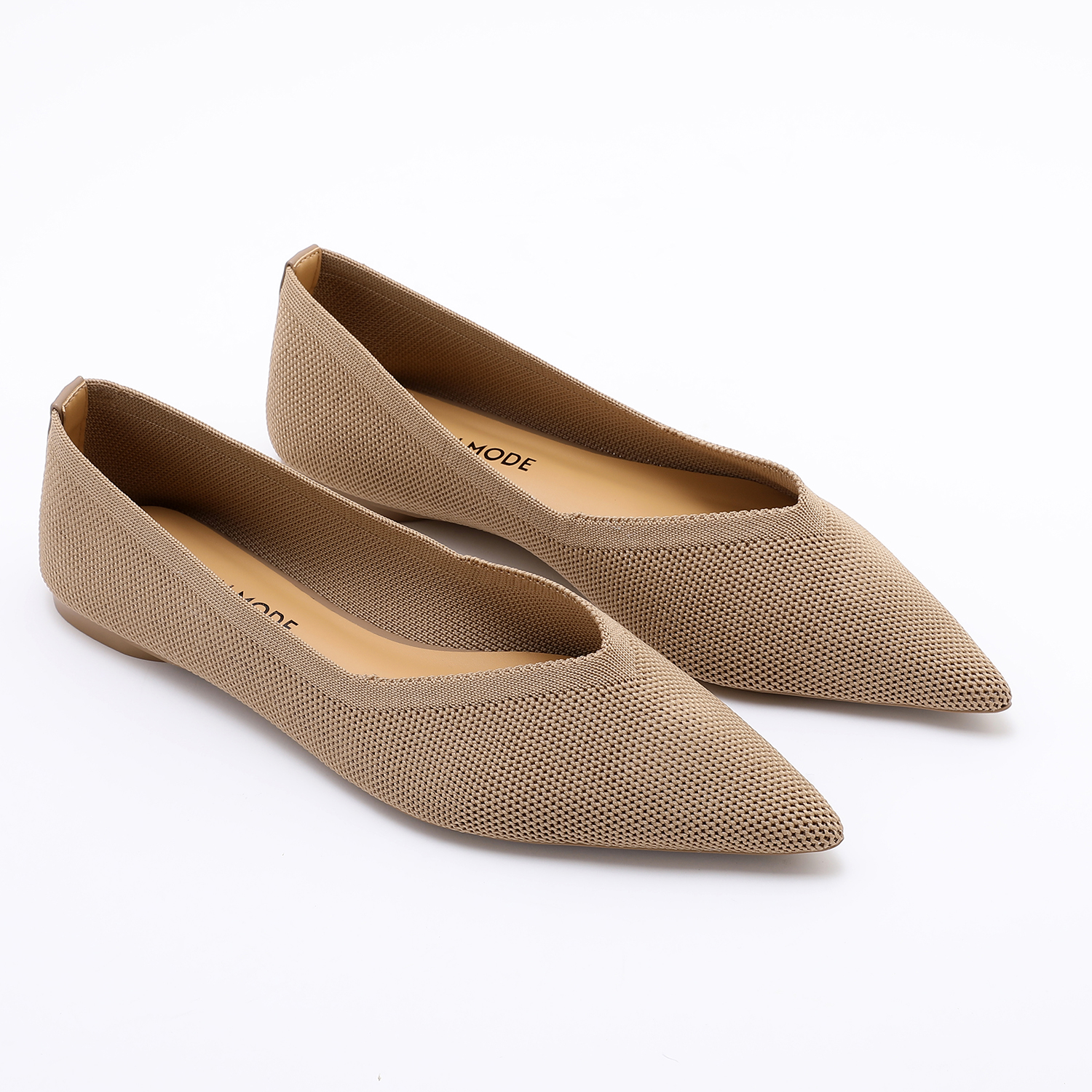 TRENDIN MODE Women's Knit Poin - Ballet Flat Women reseña y precio
