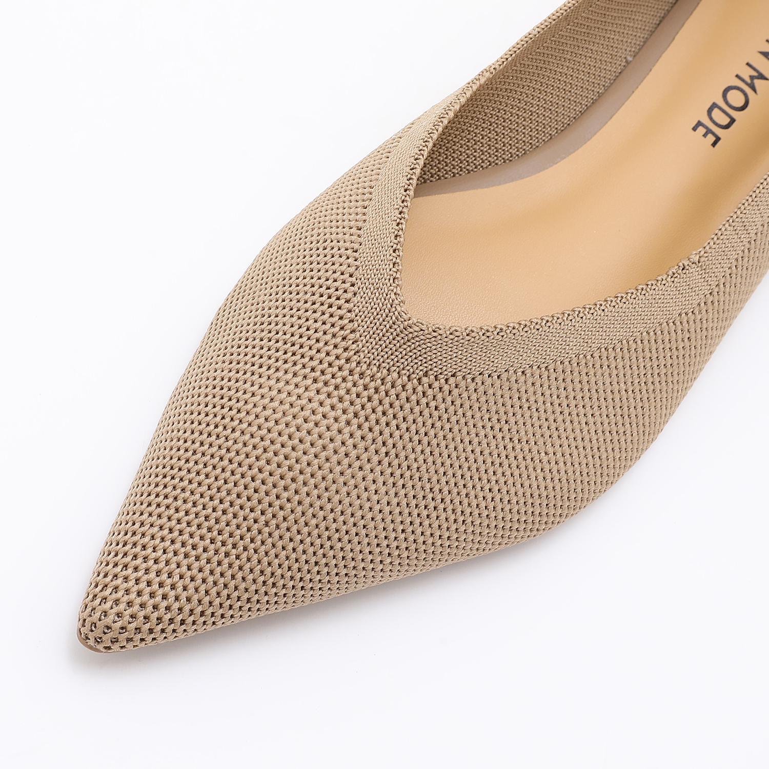 TRENDIN MODE Women's Knit Poin - Ballet Flat Women reseña y precio