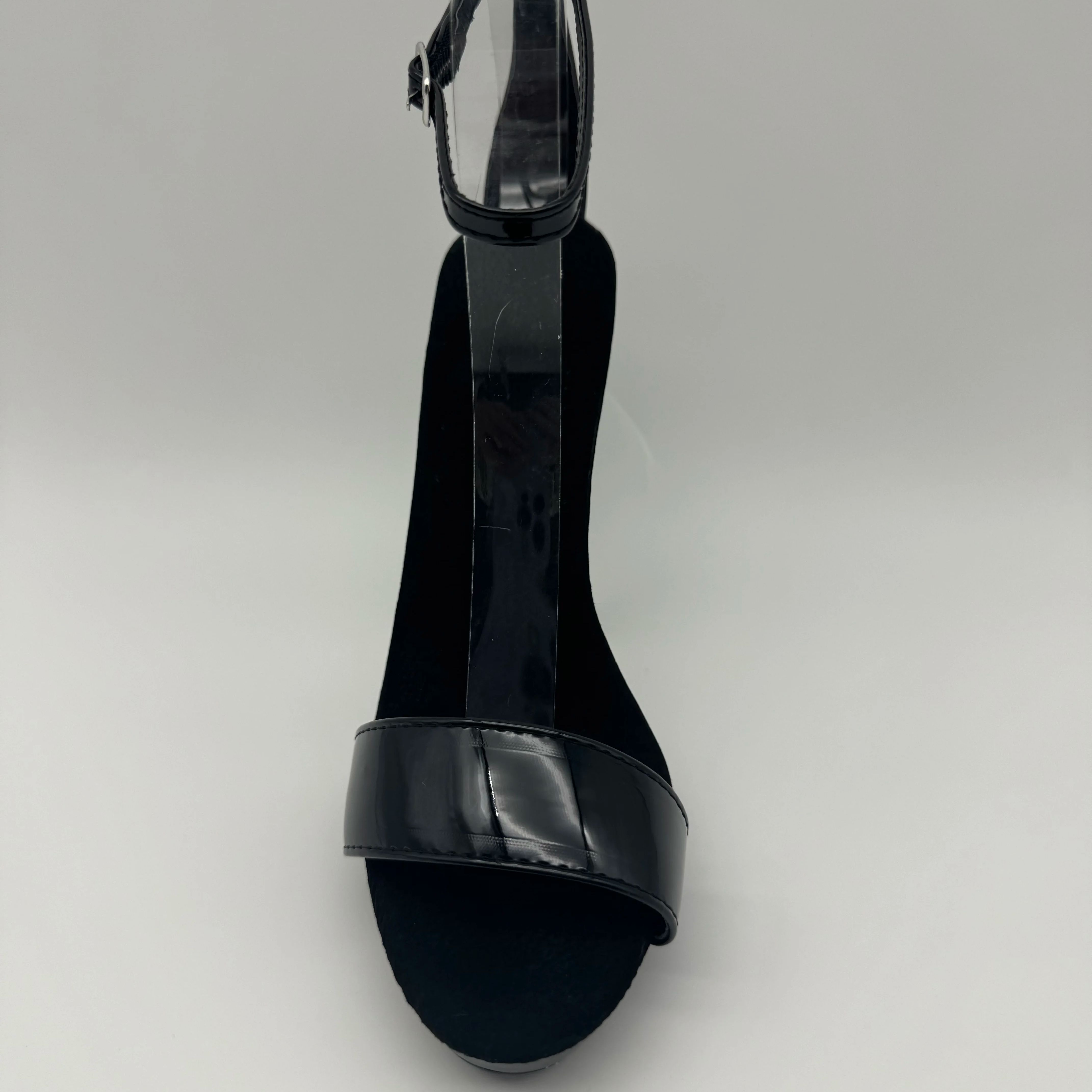 Black Patent Stilettos 13cm -  - Wide Fit Heels reseña y precio