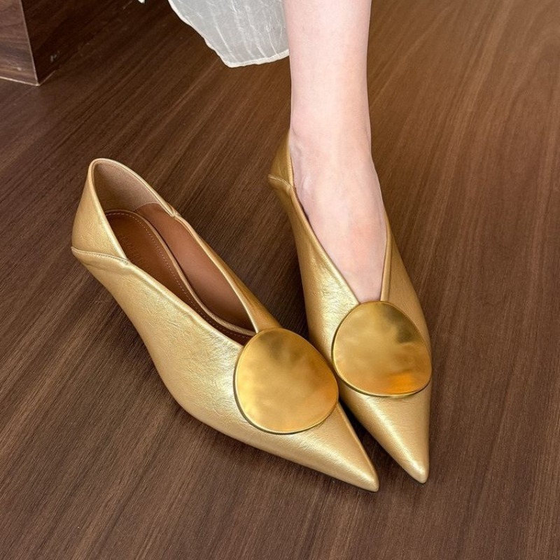 2025 Spring Summer Pointed Toe - Women Shoes With Heels reseña y precio