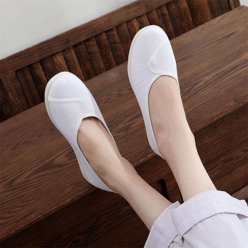 Soft Cloth Work Shoes Women Wh - Women'S Shoes For Standing All Day reseña y precio
