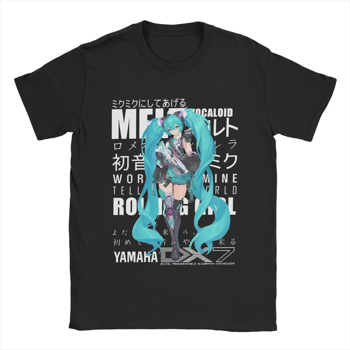 Hatsune Miku Cartoon T-shirt f - Women'S Shoes For Crews reseña y precio