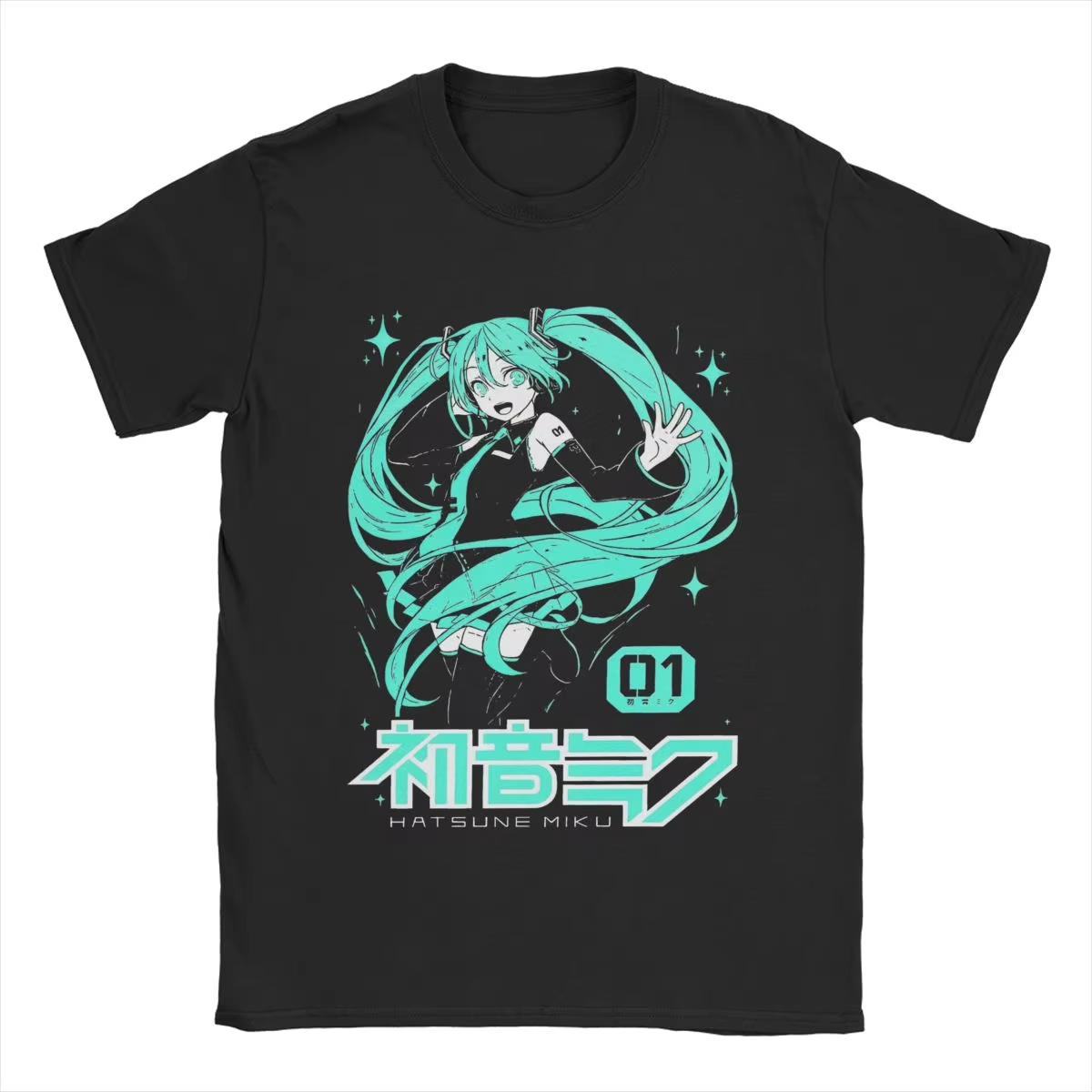 Hatsune Miku Cartoon T-shirt f - Women'S Shoes For Crews reseña y precio