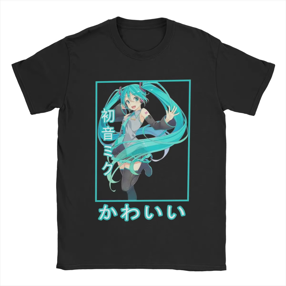 Hatsune Miku Cartoon T-shirt f - Women'S Shoes For Crews reseña y precio