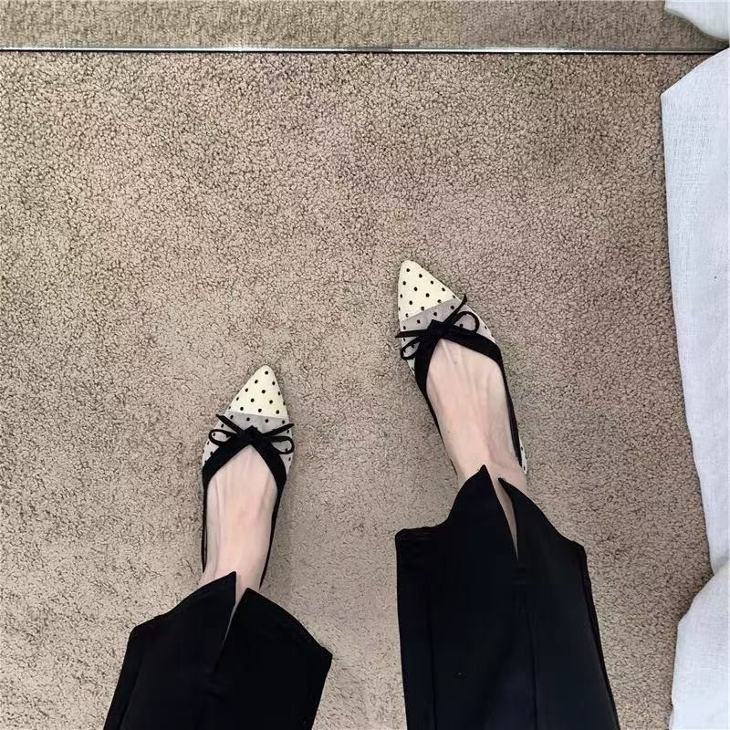 2026 Summer New Polka Dot Sing - Women Shoes With Heels reseña y precio