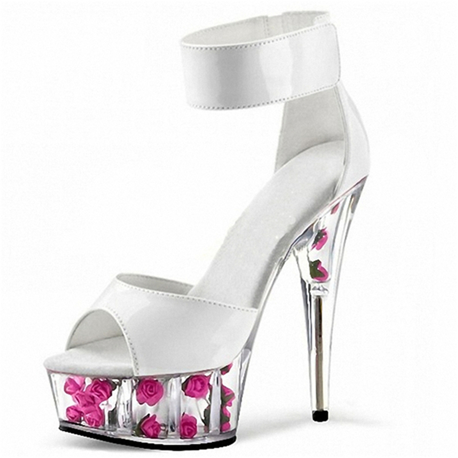 Neo Gothic Heels 15cm - Black  - Wide Fit Heels reseña y precio