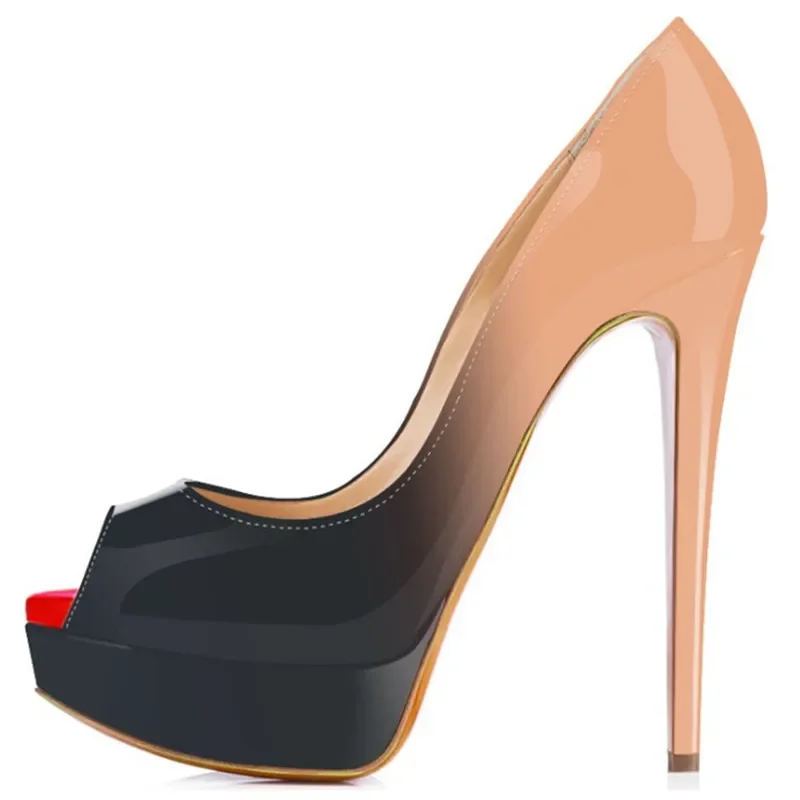 Women Stilettos Sexy Pumps 14c - Patent Leather Pump reseña y precio