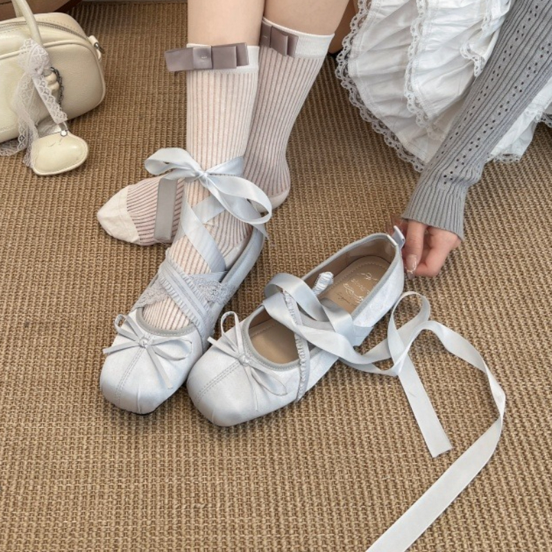 New Spring Comfortable Lace-up - Ballet Flat Women reseña y precio