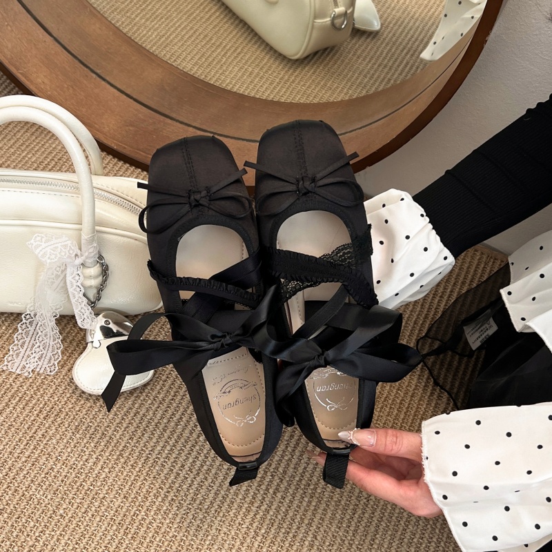 New Spring Comfortable Lace-up - Ballet Flat Women reseña y precio