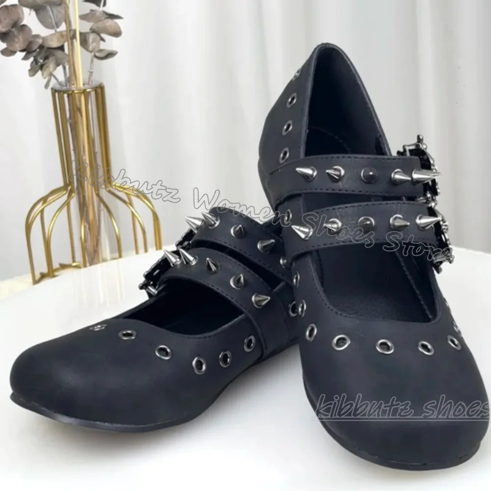 Gothic Ballet Pumps Punk Rock  - Ballet Flat Women reseña y precio