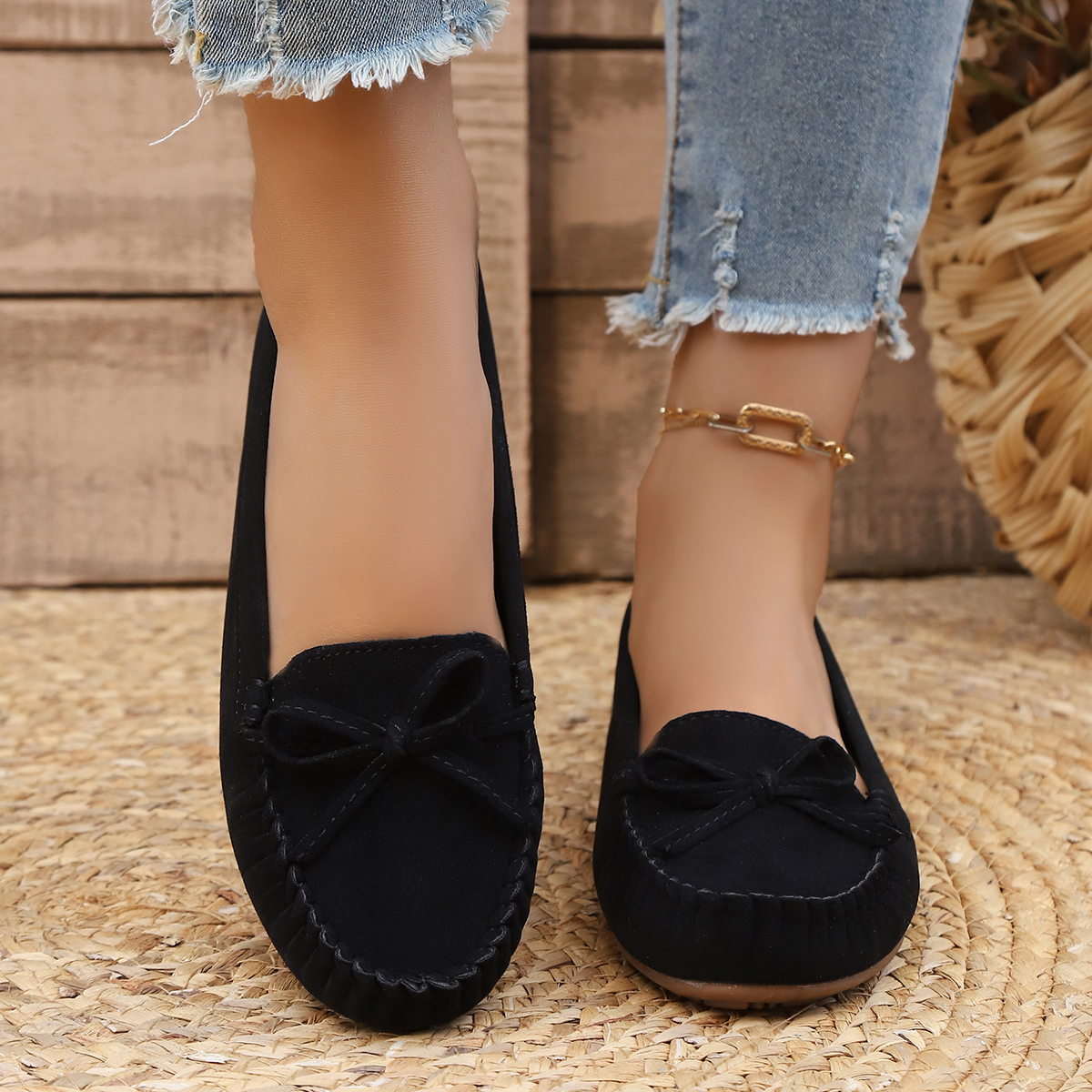 Spring and Autumn Elegant Roun - Women'S Shoes Plus Size reseña y precio