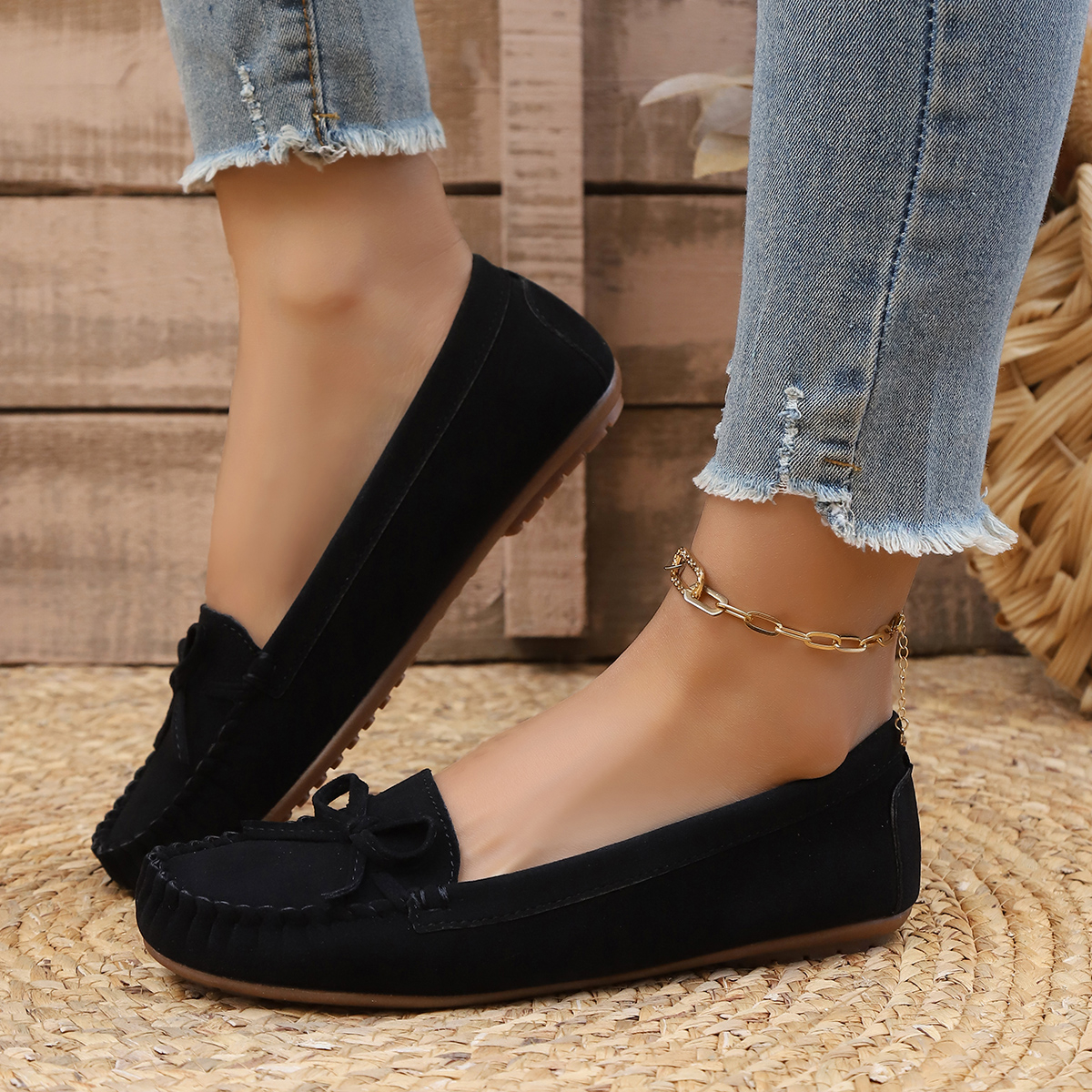 Spring and Autumn Elegant Roun - Women'S Shoes Plus Size reseña y precio