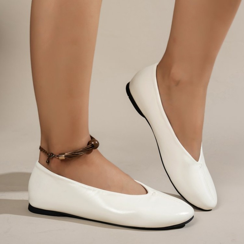 Comfort Round Toe Shallow Shoe - Ballet Flat Women reseña y precio