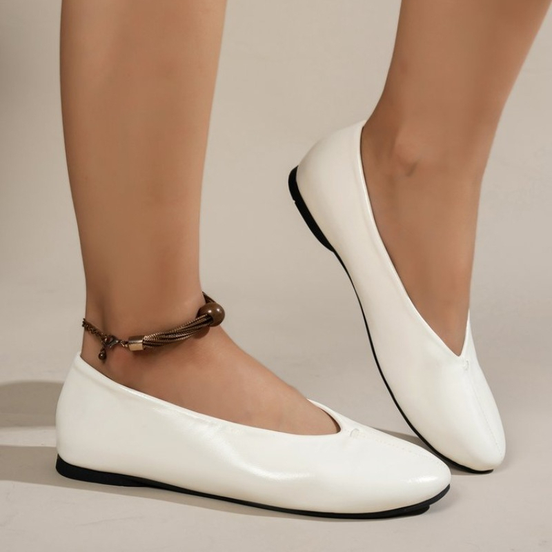 Comfort Round Toe Shallow Shoe - Ballet Flat Women reseña y precio