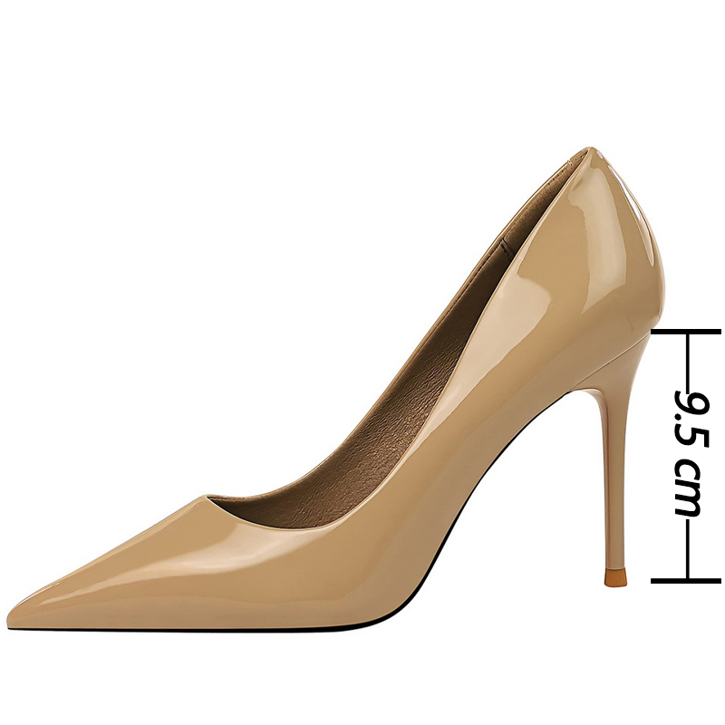 BIGTREE Shoes Fashion Woman Pu - Patent Leather Pump reseña y precio