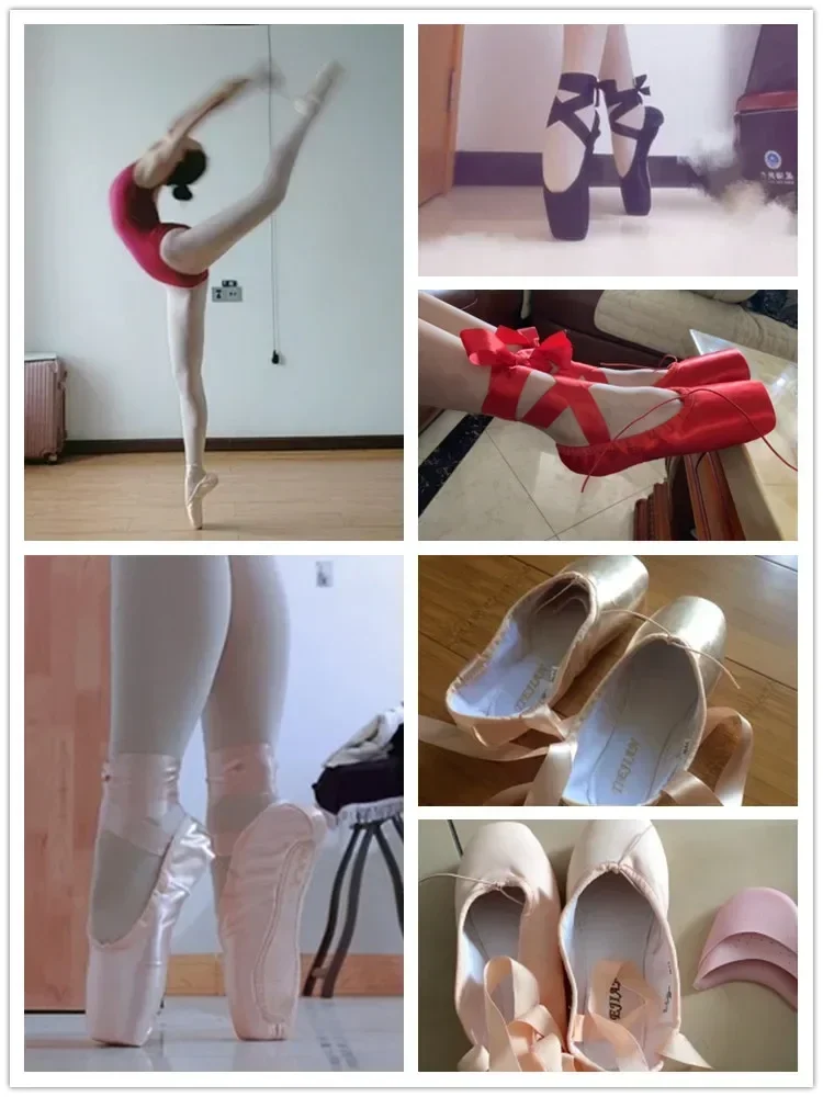 TIEJIAN Professional Ballet Po - Women'S Xc Shoes reseña y precio