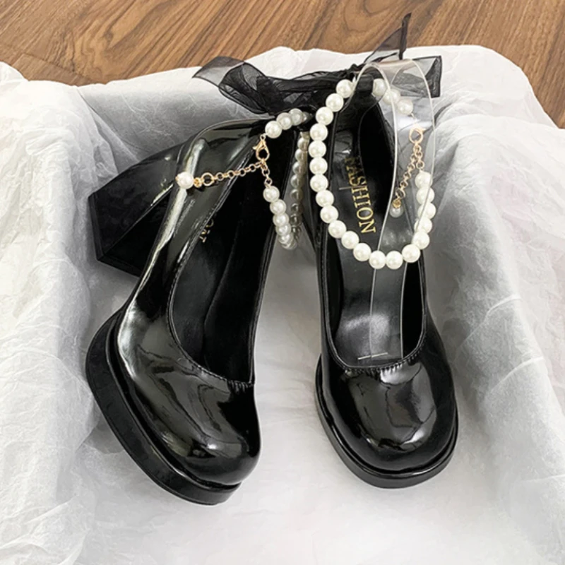 Luxury Women High Heels Elegan - Patent Leather Pump reseña y precio