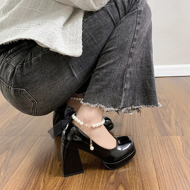 Luxury Women High Heels Elegan - Patent Leather Pump reseña y precio