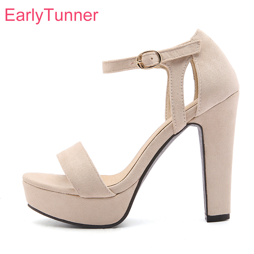 Brand New Hot Sexy Green Beige - Women'S Shoes Plus Size reseña y precio