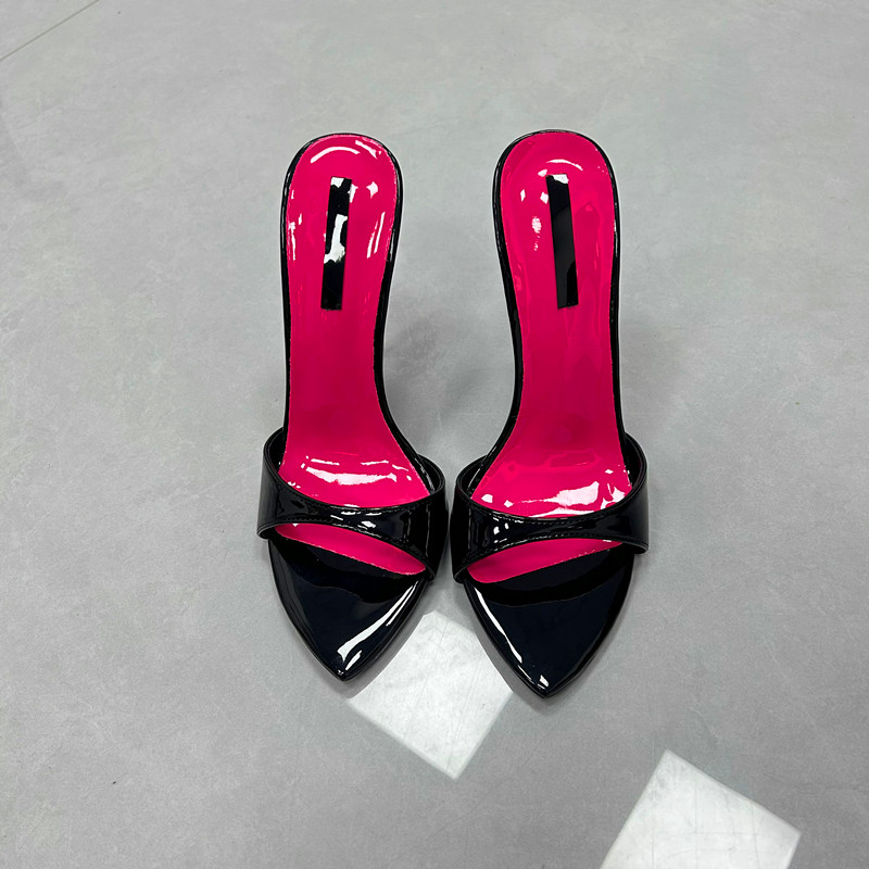 Woman Stilettos 12cm Slipper S - Patent Leather Pump reseña y precio