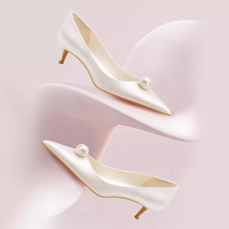 2026 New Luxury Designer White - Women Shoes With Heels reseña y precio