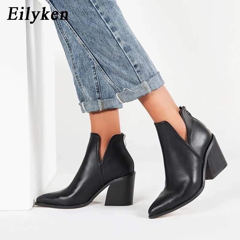 Eilyken Autumn Winter Casual W - Women'S Shoes Chelsea reseña y precio