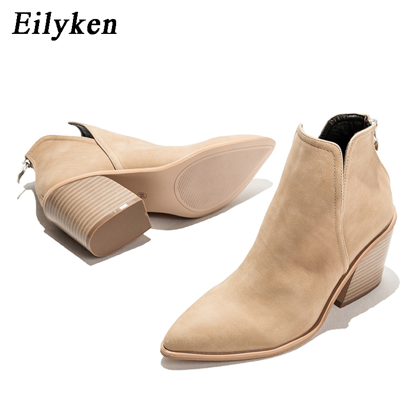 Eilyken Autumn Winter Casual W - Women'S Shoes Chelsea reseña y precio