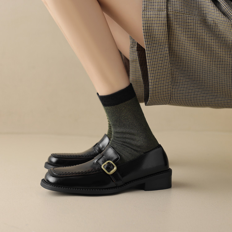 Low-Heel Slip-On Ladies Black  - Women'S Shoes Easy Street reseña y precio