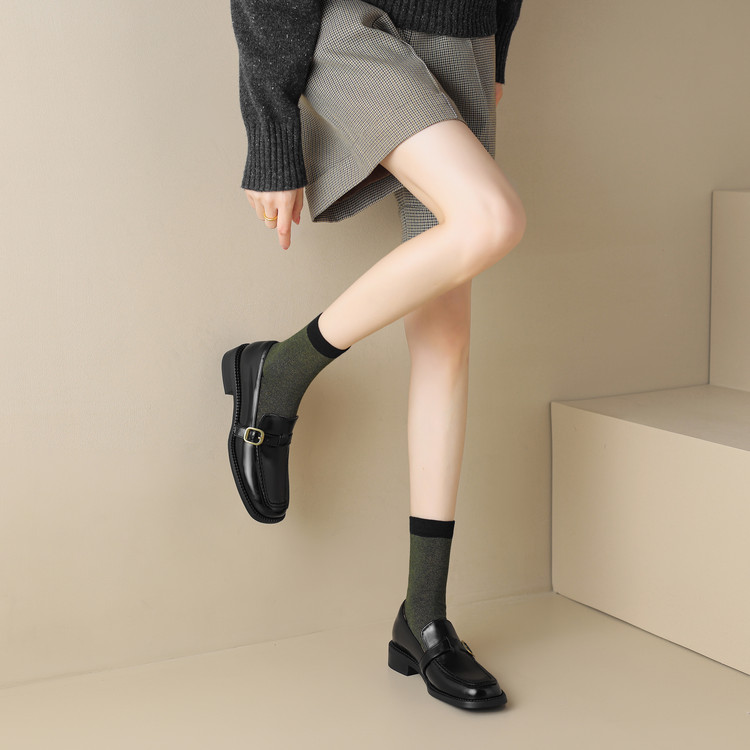 Low-Heel Slip-On Ladies Black  - Women'S Shoes Easy Street reseña y precio