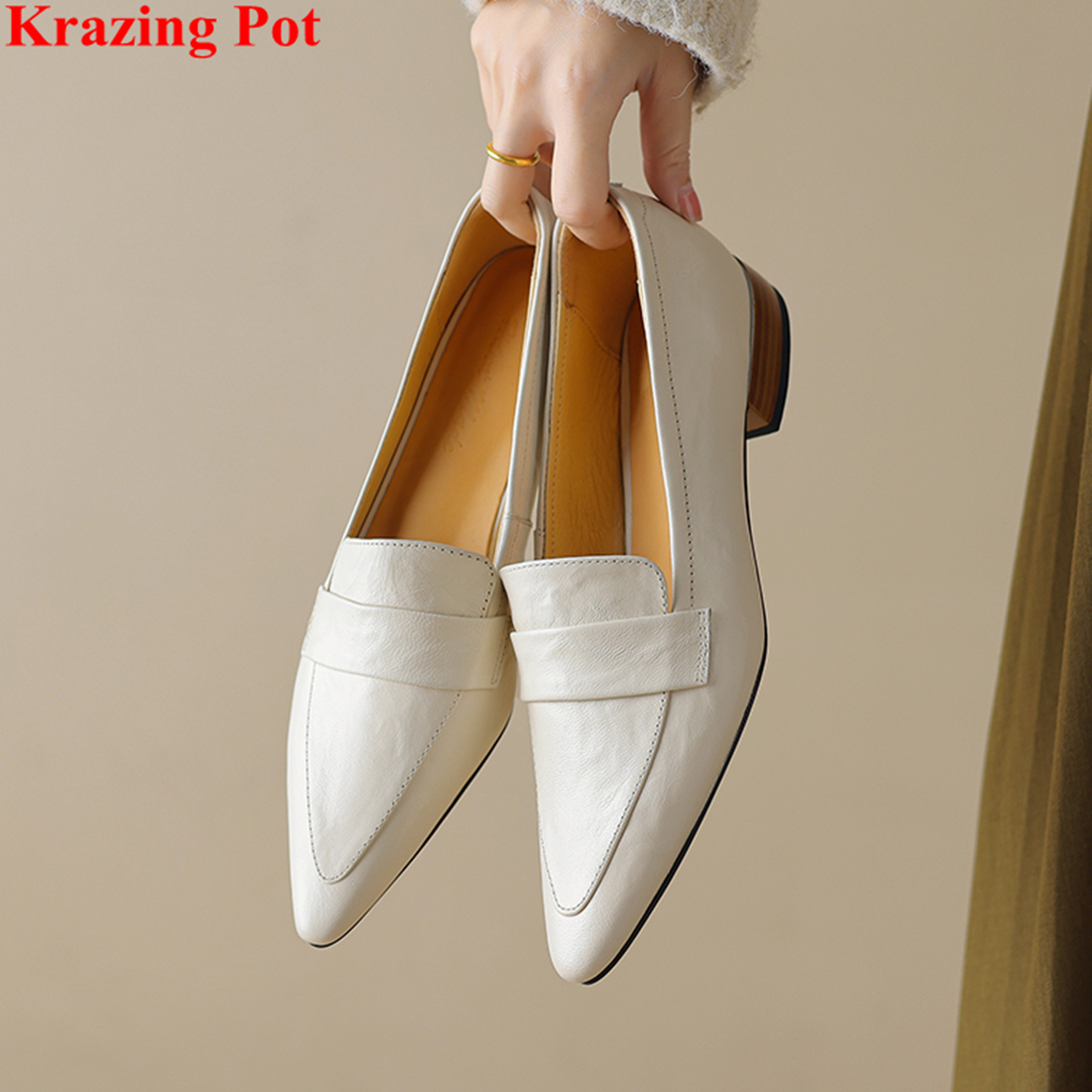 Plus Size 33-42 Sheepskin Poin - Women'S Shoes Plus Size reseña y precio