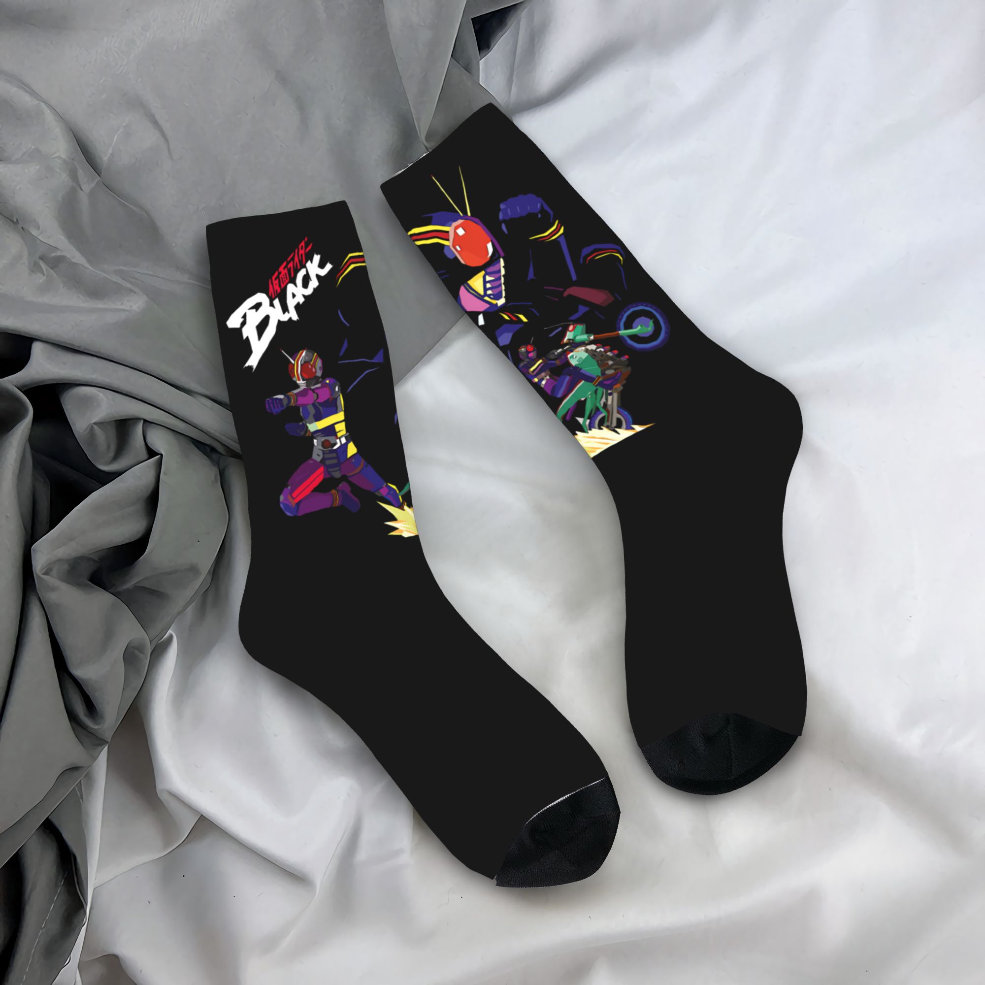 Kamen Rider Black  Middle Sock - Women'S Shoes For Crews reseña y precio
