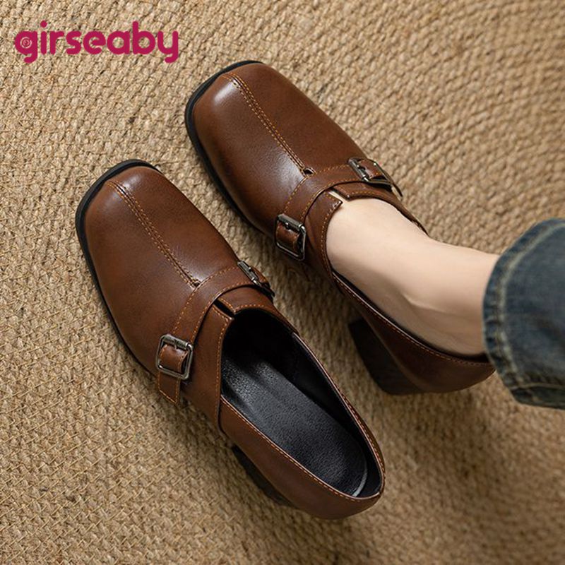 Girseaby Vintage Women Pumps S - Women'S Shoes Plus Size reseña y precio
